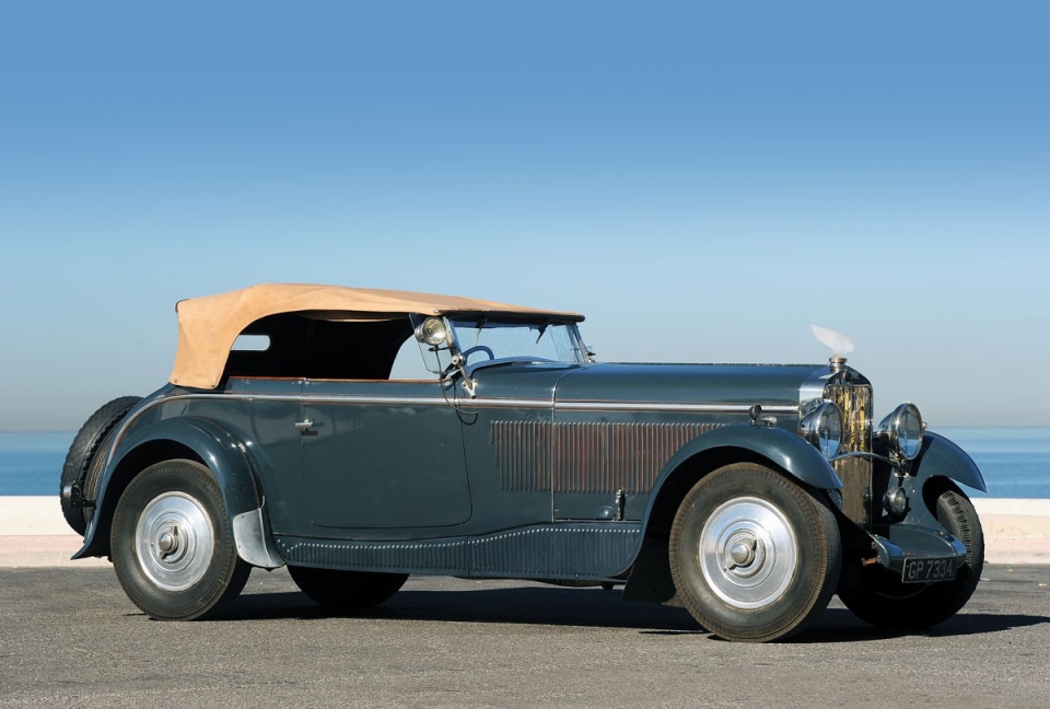 1931 DELAGE D8 Cabriolet Chapron