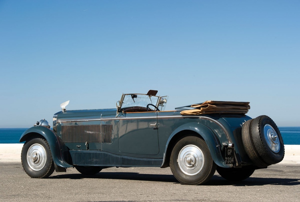 1931 DELAGE D8 Cabriolet Chapron