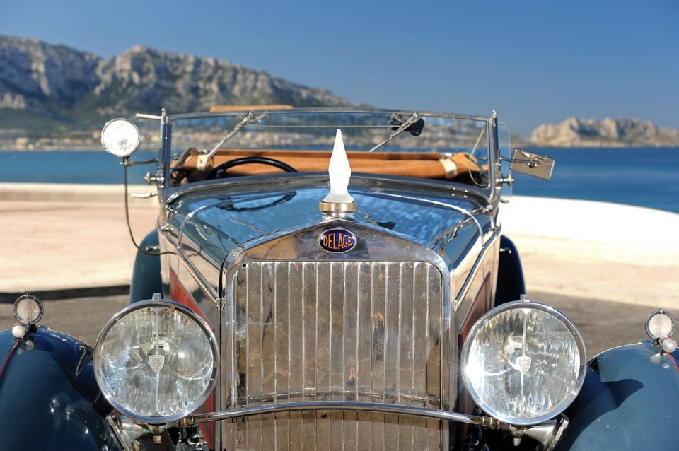 1931 DELAGE D8 Cabriolet Chapron